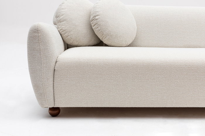 Atelier Del Sofa Sofá Esquinero Right (L3-CHL) Blanco 162 x 273 x 93 x 86 cm